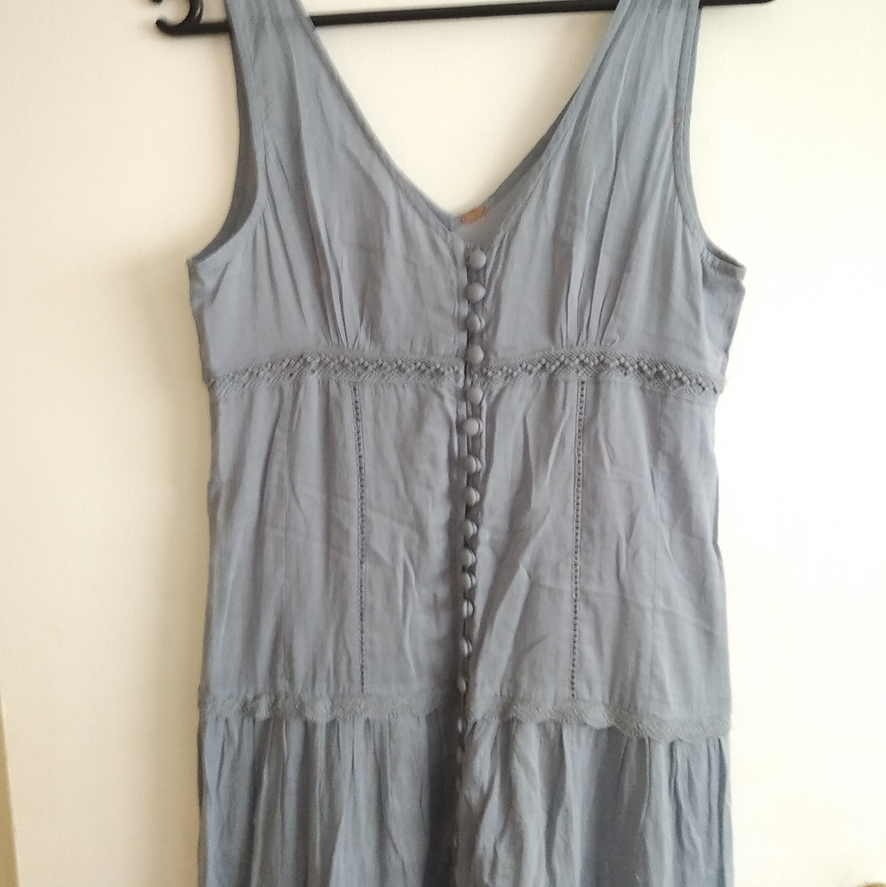 ISO / WTB 🦄 Victorian Buttonfront Maxi Blue FP - Picture 7 of 10